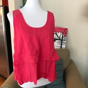 Anthropologie - HD in Paris - Hot Pink Top
